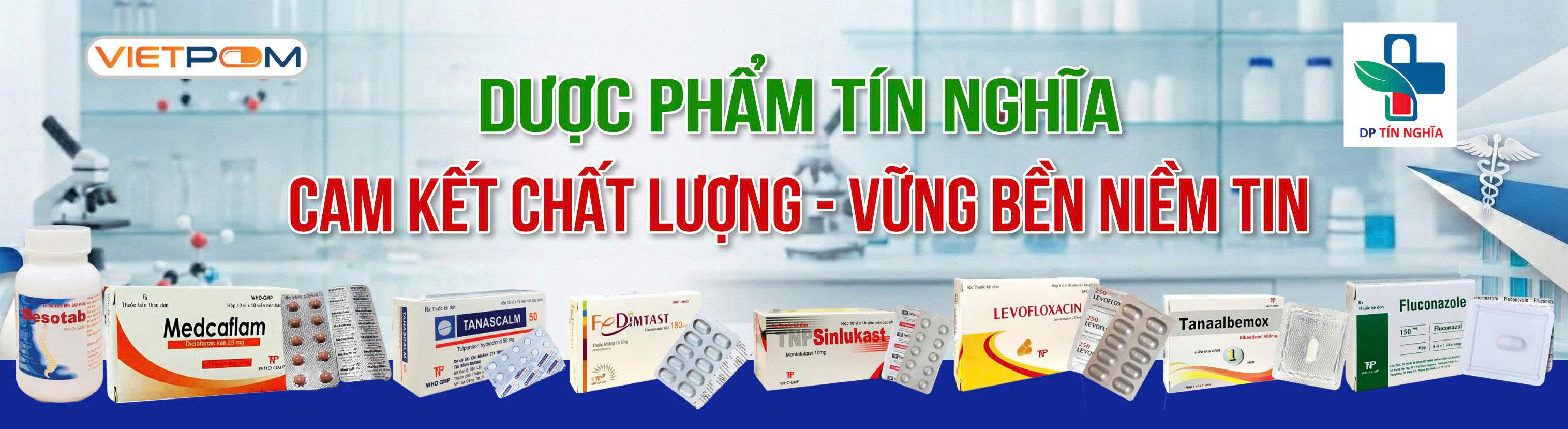 Chào Đón Gian Hàng Mới Tín Nghĩa Pharma